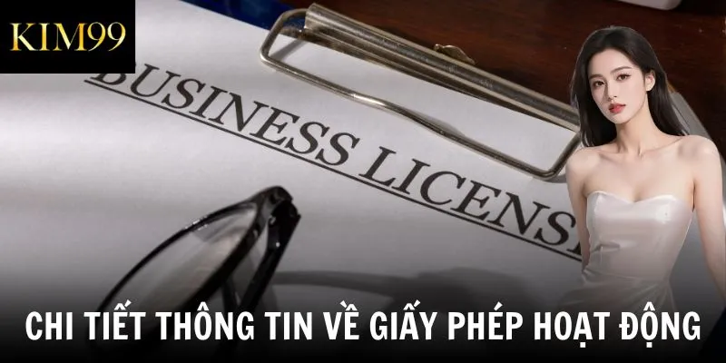 Chi tiết thông tin về giấy phép hoạt động