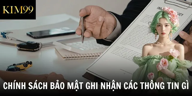 Chính sách bảo mật ghi nhận các thông tin gì? 