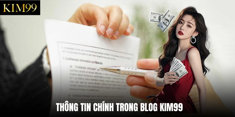 Thông tin chính trong blog Kim99